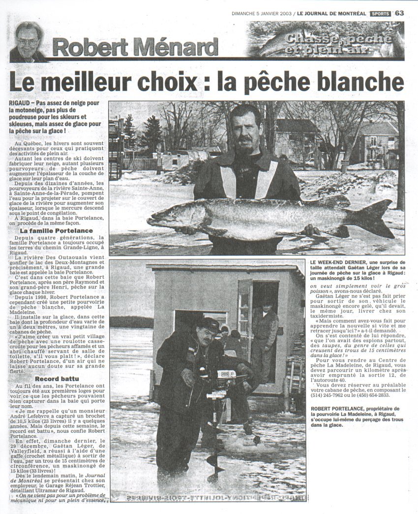 Le Journal de Montral a parl de Nous
